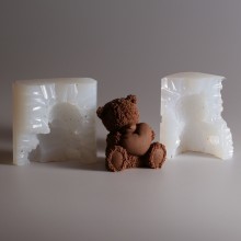 Форма Тедди с сердцем